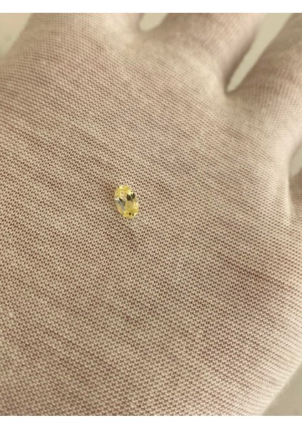 Faset Kesim Beyaz Safir Taşı 1 Karat