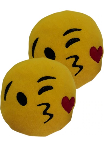 Gülme Emojili Yastık 28CM