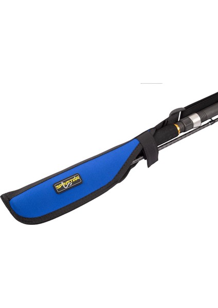 Spınstar Ayarlanabilir Neopren Spin Olta Kamış Koruma ve Taşıma Kılıfı Mavi modelleri
