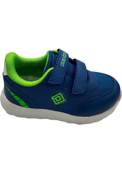 BY23-801 Işıklı Çocuk Ayakkabısı Mavi