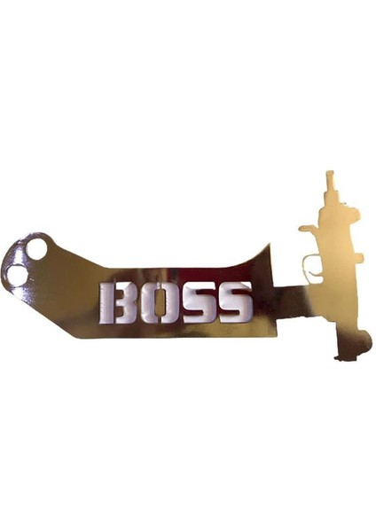Motosiklet Modifiye Çeki Demiri Boss Nikel