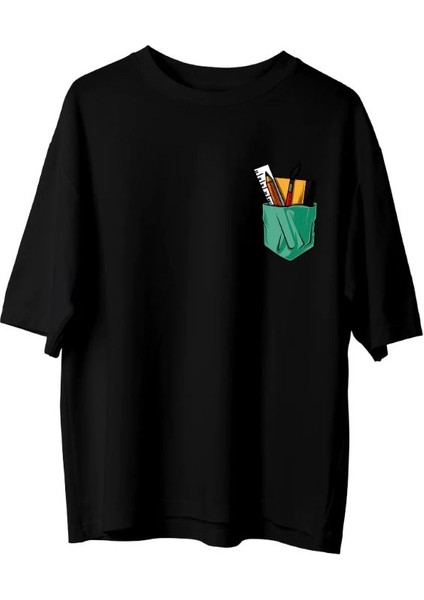 Cep Baskılı Tshirt