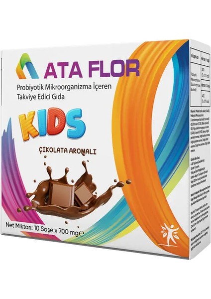 Kids Probiyotik 10 Saşe (Çikolata Aromalı)