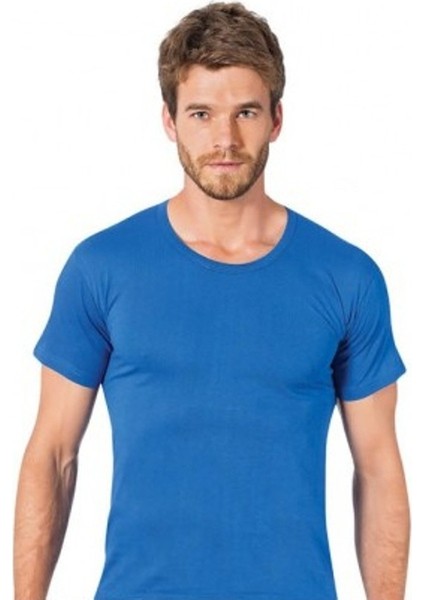 SEHER YILDIZI ERKEK 1 ADET PENYE BİSİKLET YAKA FANİLA