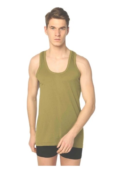 Seher Yıldızı Erkek 6 Lı Paket 01 Pamuklu Penye Atlet