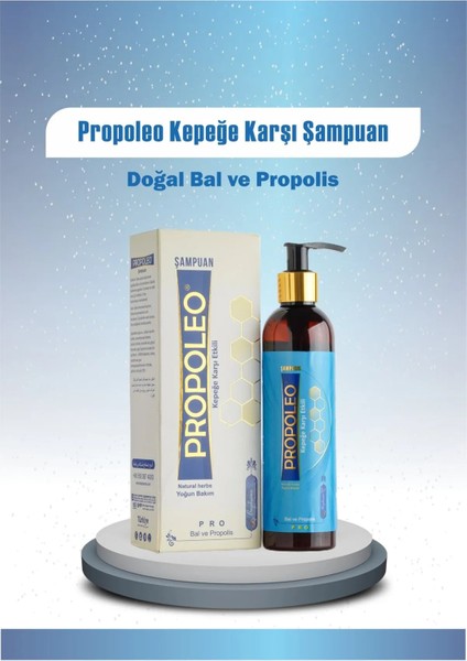 Propoleo Şampuan, Ba ve Propolis Içeren Doğal Şampuna, Kepeğe Karşı Etkili