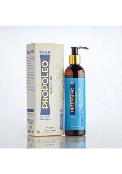 Propoleo Şampuan, Ba ve Propolis Içeren Doğal Şampuna, Kepeğe Karşı Etkili