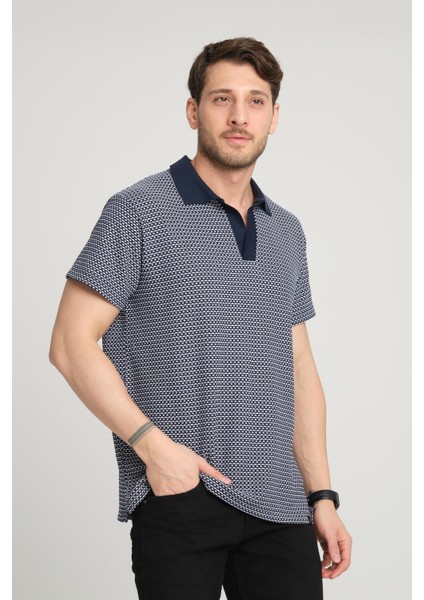 Waffle Desenli Polo Yaka T-Shirt (E24-PLTS00) fiyatları