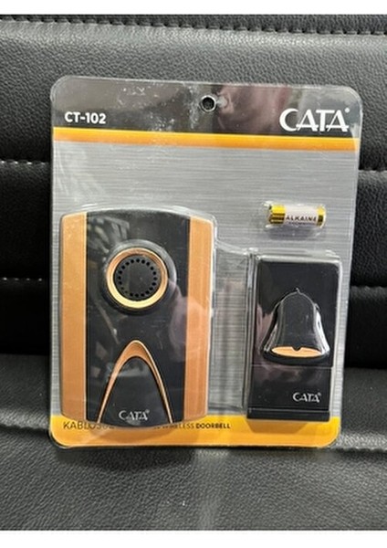 Uzaktan Kumandalı Gold-Siyah Zil CT-102