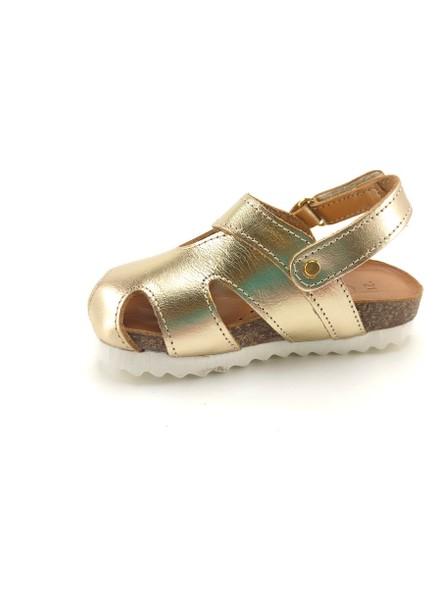 Ortoplus Ortopedik Deri Bebe Sandalet K Ü2143