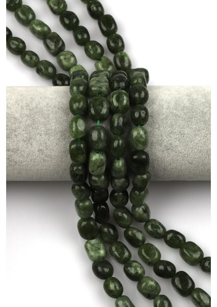 Yeşil Kuvars Doğal Taş Dizi 11 x 14 mm Şekilsiz Kesim