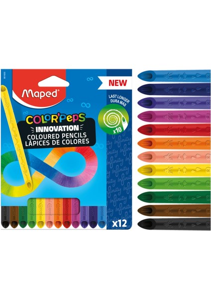 Color Peps Infinity Kuru Boya 12'li 86160001