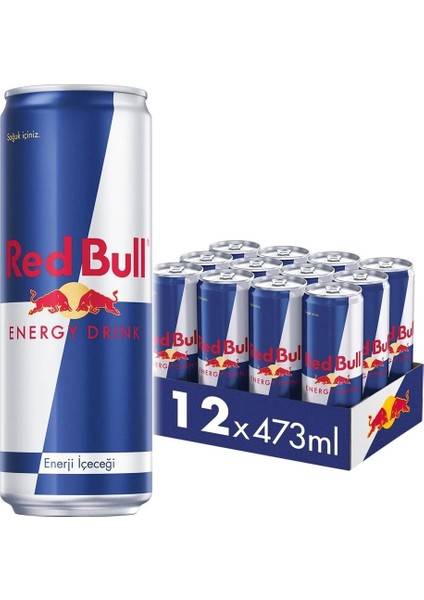 Red Bull 473 Ml. 12 Adet