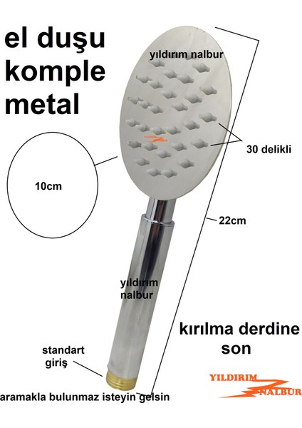 El Duşu Yuvarlak Komple Metal Çelik Özel Duş Seti Fiskiyesi Kalite Demirden Telefon fiyatları
