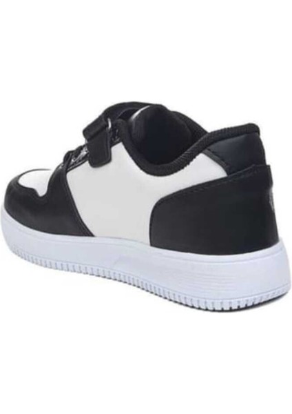 Siyah Beyaz Unisex Kids Sneaker Esnek Rahat Kalıp Çocuk Spor Ayakkabı Günlük Ayakkabı New Hunter