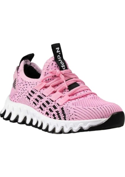 Kids Sneaker Bağcıksız Aqua Ultra Hafif Ortopedik Unisex Spor Ayakkabı Pembe