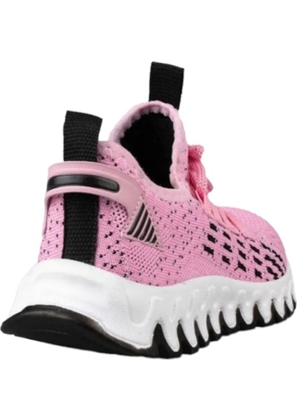 Kids Sneaker Bağcıksız Aqua Ultra Hafif Ortopedik Unisex Spor Ayakkabı Pembe