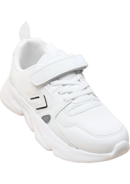 Unisex Çocuk Cırtlı Günlük Sneaker