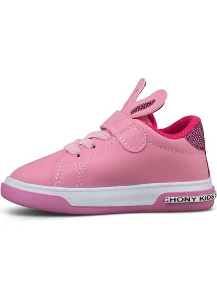 Schony Kıds Schony Kids Sevimli Tavşan Kulaklı Simli Ortopedik Çocuk Spor Ayakkabısı Sneaker Pembe modelleri