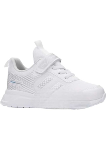 Kids Sneaker Esnek Hafif Rahat Terletmez Çocuk Spor Ayakkabı Tam Kalıp Günlük Ayakkabı Beyaz