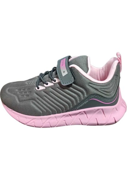 Günlük Anatomik Taban Çok Hafif Kız Sneaker Kaymaz Taban Rahat Spor Ayakkabı Pembe fiyatları