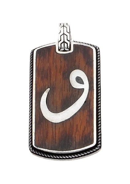 Gümüş 925 Ayar Vav Kolye Ucu