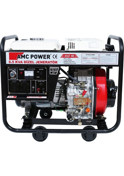 Amc Power  6,5 Kva Dizel Jeneratör 220 Volt