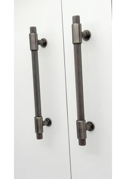 Handles Kulp Mobilya Dolap Mutfak Çekmece Kulpu 158 Mat Skoç Füme 160 mm (16 Cm) 10 Adet fırsatları