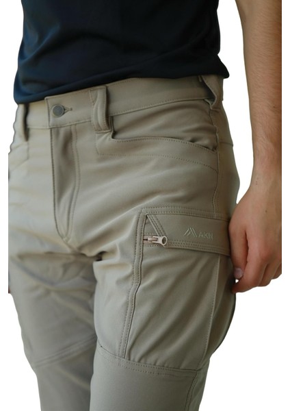 Akn 514 Kışlık Taktik Pantolon - Bej