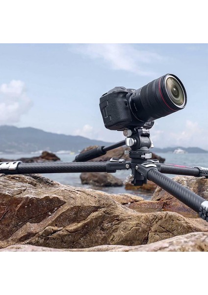 TT09 Videogo Carbon Fiber Travel Video Tripod