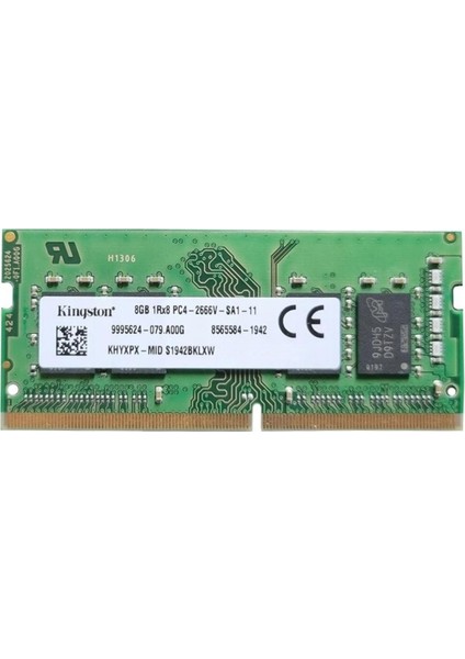 Kıngston Khyxpx 8gb Ddr4 2666MHZ Notebook Bellek