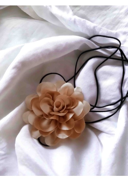 Yeni Trend Çiçek Flower Chocker