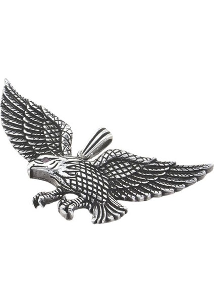 Gümüş 925 Ayar Şahin Kolye Ucu