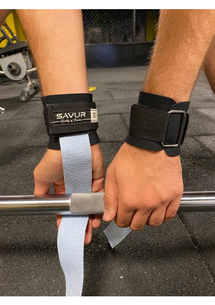 Bilekli Fitness Strap - Lifting Straps, Ağırlık Kayışı