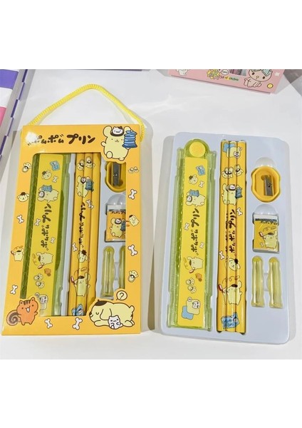 Sanrio Ponpon Purin Kırtasiye Seti Cetvelli