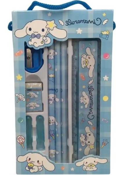 Piraye Gift Sanrio Cinnamaroll Kırtasiye Seti Cetvelli