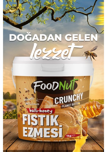 Ballı Fıstık Ezmesi 1 kg