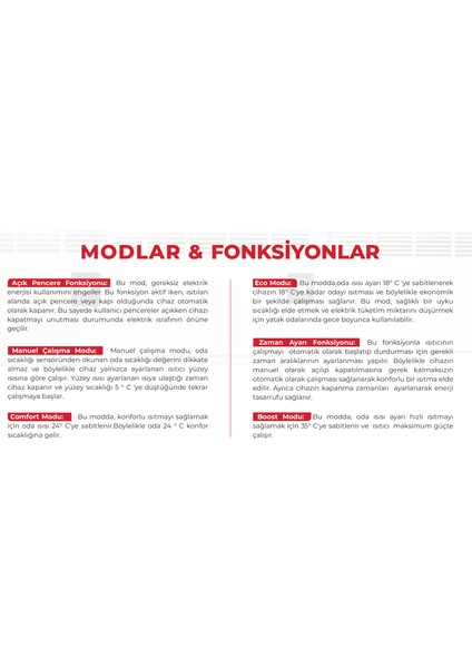 1500 Watt LCD Ekranlı Elektrikli Isıtıcı Panel Konvektör Isıtıcı (Ayaklar ve askı aparatı dahil)