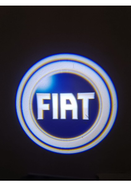 Fiat Uyumlu Pilli Kapı Altı Logo Mesafe ve Karanlık Sensörlü