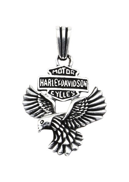 Gümüş 925 Ayar Harly Devison Kolye Ucu