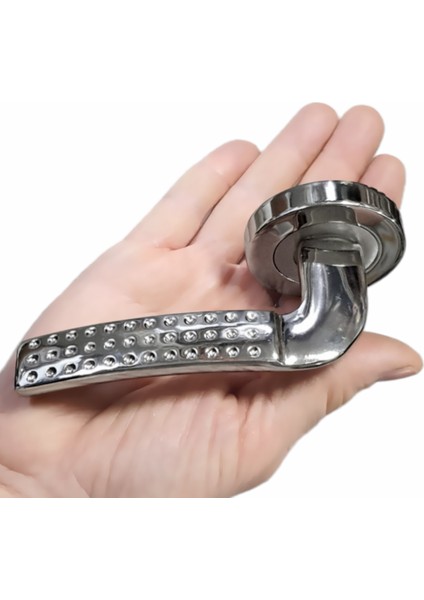 Çelik Kapı Kolu Açma Tutma Kulpu -Tek Sol Yön (Metal Ürün !!!)