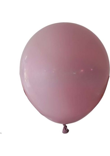12 inç Retro Pembe renk 10 lu Retro Dekorasyon Balonu