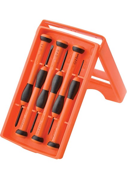 Retta 6 Lı Saatçi Tornavida Seti Hassas Tornavida Uçlar Düz 1.4 2.0 2.4-3 mm Yıldız Ph0-Ph1