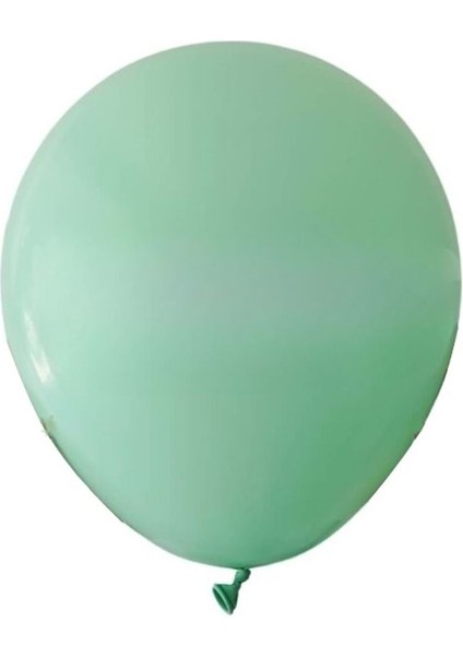 12 inç Mint Yeşili renk 25 li Pastel Dekorasyon Balonu