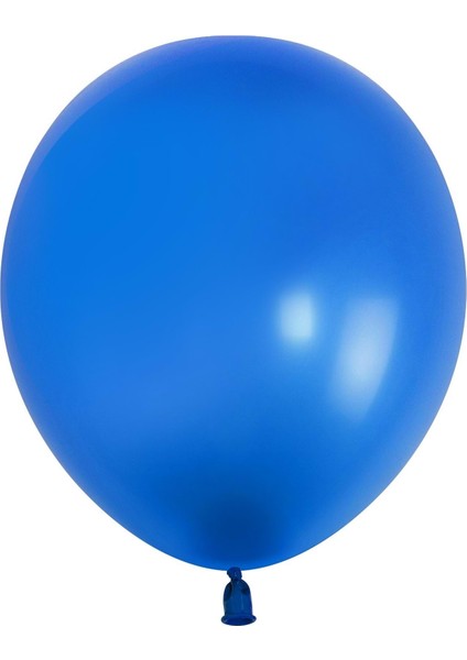 12 inç Koyu Mavi renk 25 li Pastel Dekorasyon Balonu