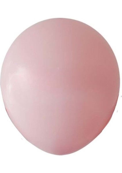 12 inç Pembe renk 25 li Makaron Dekorasyon Balonu