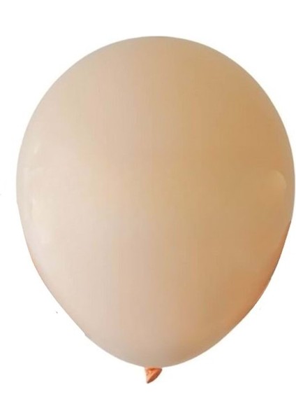 12 inç Ten Rengi 25 li Pastel Dekorasyon Balonu