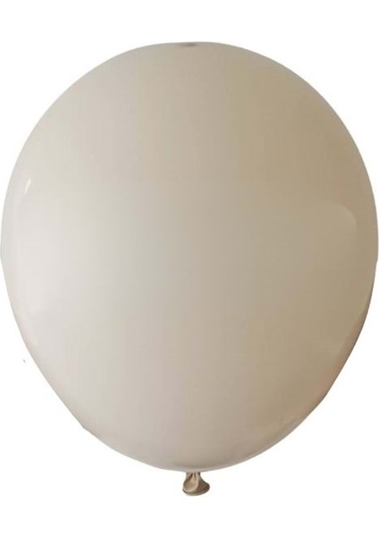 12 inç Kırık Beyaz renk 25 li Retro Dekorasyon Balonu