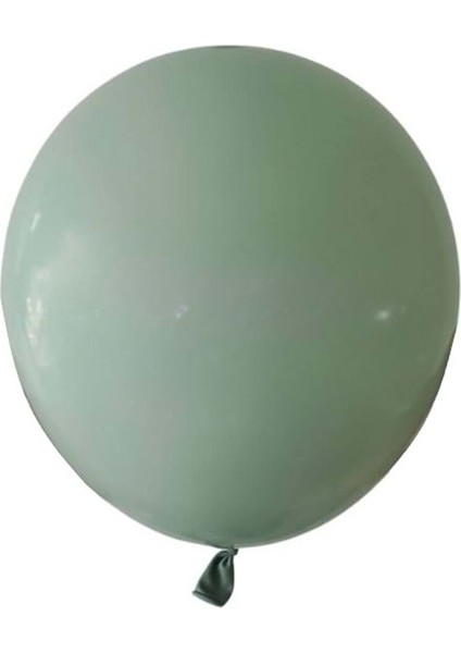 12 inç Kış Yeşili renk 25 li Retro Dekorasyon Balonu