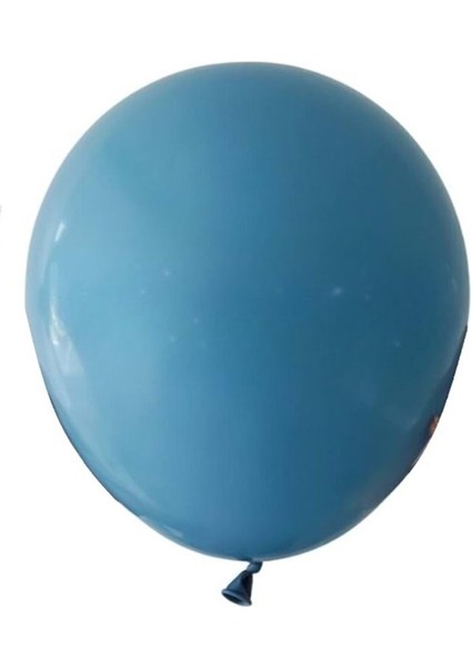 12 inç Derin Okyanus renk 25 li Retro Dekorasyon Balonu